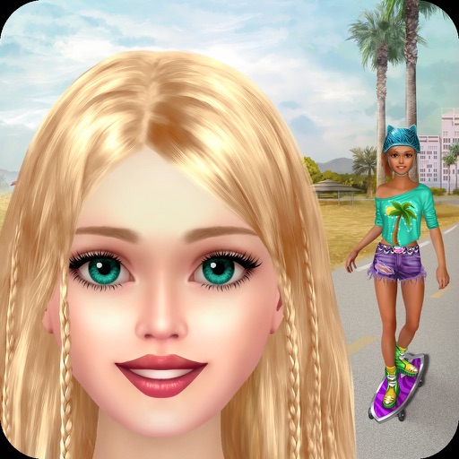 Skater Girl Makeover - Makeup and Dress Up Games iOS App