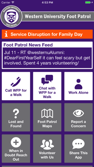 Western Foot Patrol