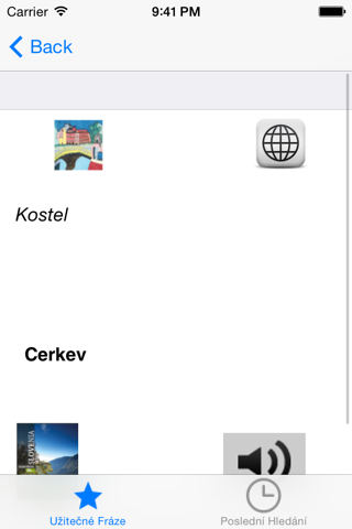 Useful Czech Slovenian phrases screenshot 4