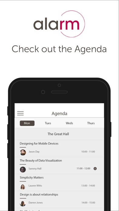 Alarm Conference App screenshot 3