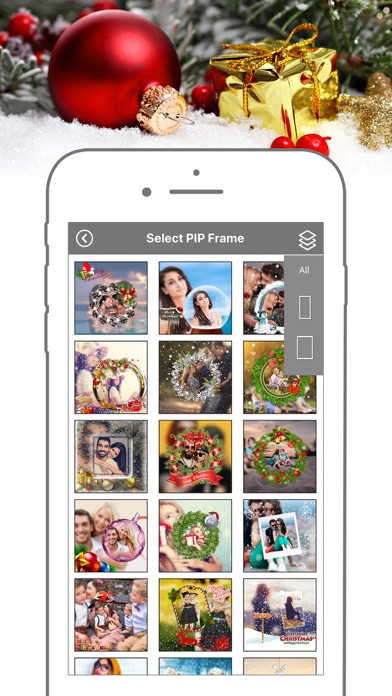 Christmas Selfie College Maker screenshot 2