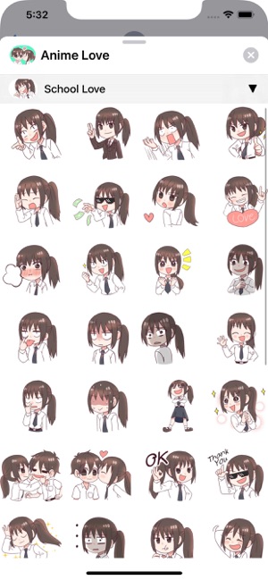 Anime Love Sticker(圖4)-速報App