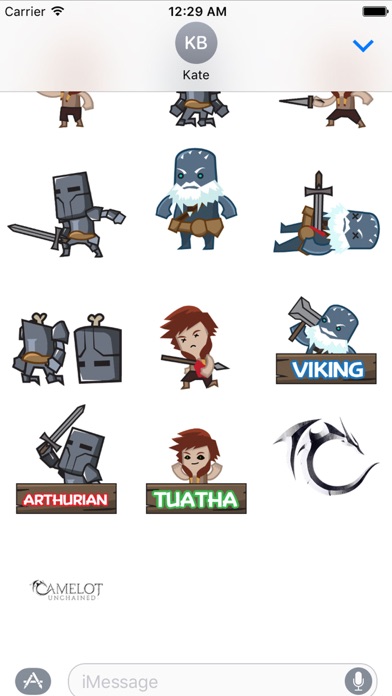 Camelot Unchained Animated Stickers screenshot 3