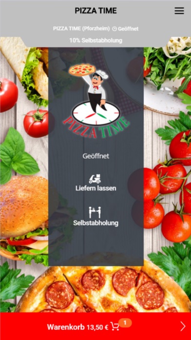 App Shopper Pizza Time Pforzheim Food Drink