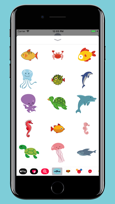Animals & Fish stickers emoji screenshot 2