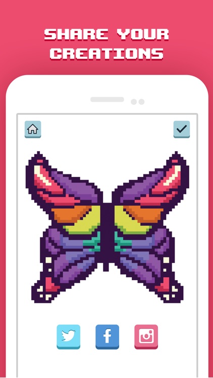 Pixelicious - Number Coloring screenshot-4