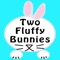 Two Fluffy Bunnies is an app game where the player uses two thumbs to play simultaneously with two fluffy bunnies