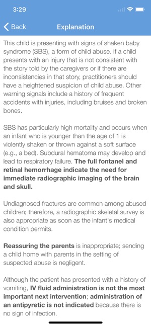 Pediatrics Practice Exam v1(圖4)-速報App