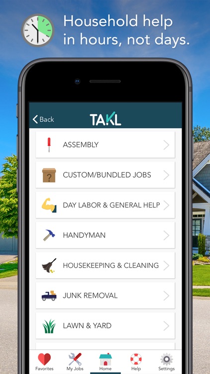 Takl - Home Services On Demand screenshot-0