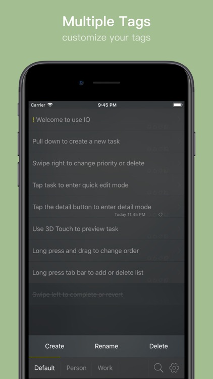 IO - todo list & task list screenshot-3
