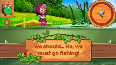 Masha and the Bear: Fishing 1.3 IOS -