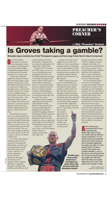 Boxing Monthly Magazine screenshot1