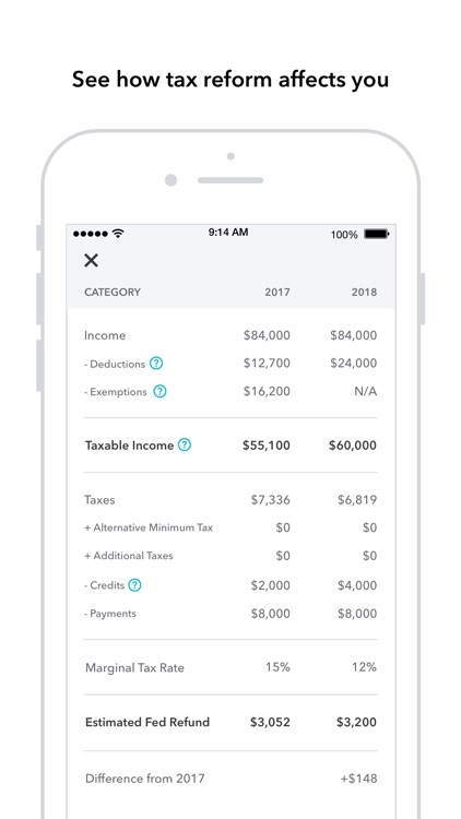 TaxCaster: Tax Calculator screenshot-4