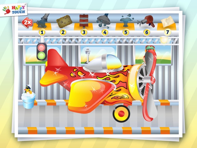 Planes Wash for Kids - Happy Touch Games(圖5)-速報App