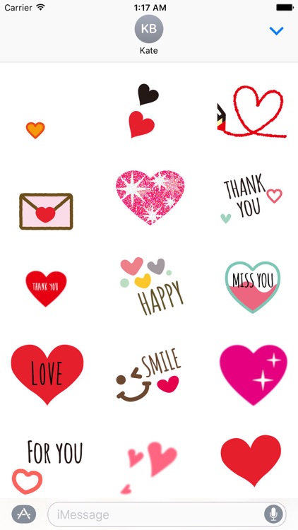 HeartMoji Moving Heart Sticker