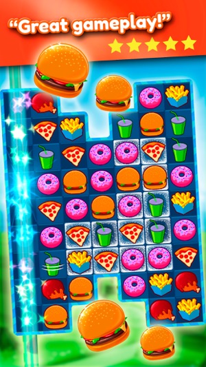 Super Burger Match 3 Deluxe HD