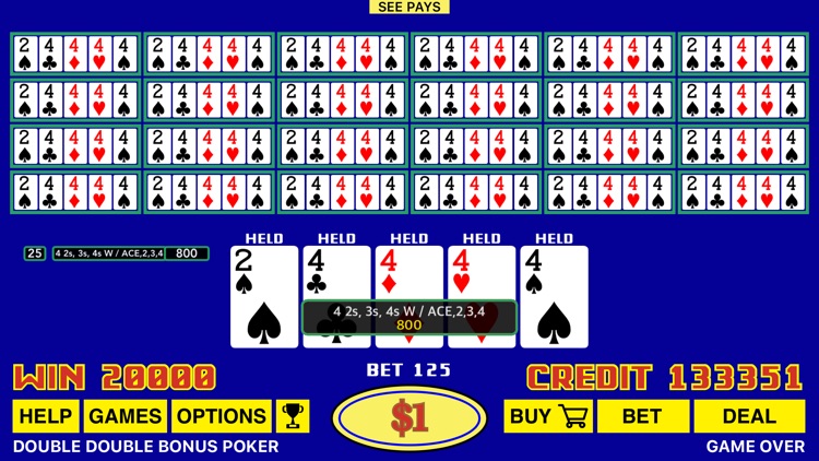 The Classic Video Poker screenshot-4