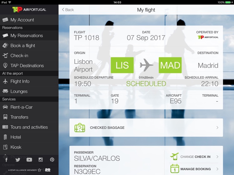 Air Portugal for iPad