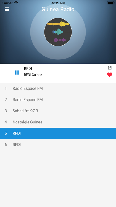 Guinea Radio Station FM Live screenshot 2