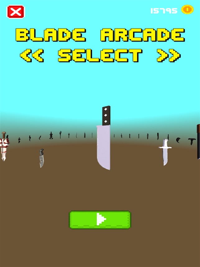Blade Arcade, game for IOS