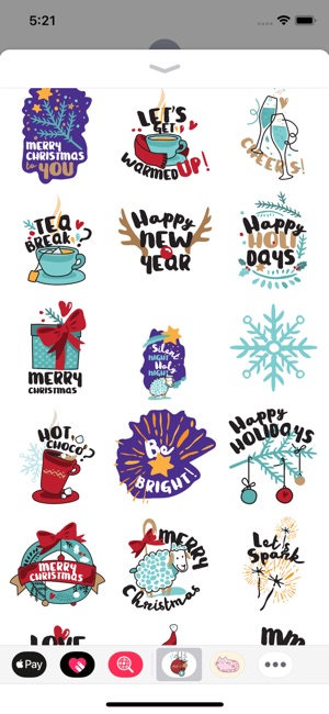 Awesome Christmas Stickers(圖4)-速報App