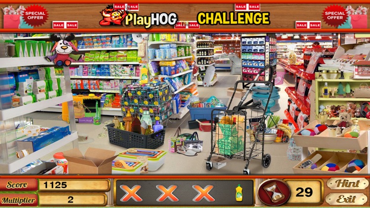 Big Mart Hidden Objects Games