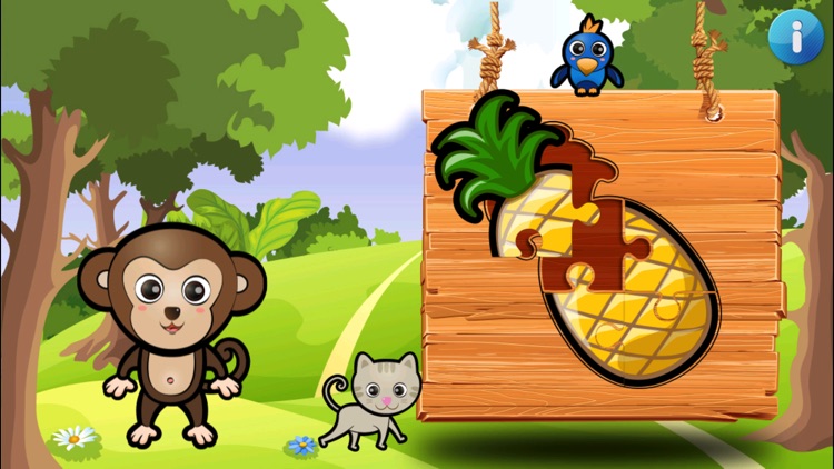 ABC Jungle Puzzle Game