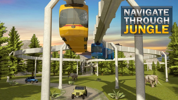 Elevated Train Simulator 3D