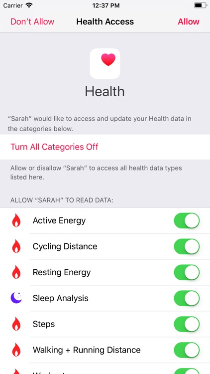 Sarah Healthy screenshot-3