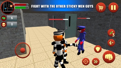 Prisoner Sticky Man Jail Break screenshot 2