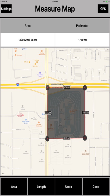 Area Measure on Maps Calc screenshot-4