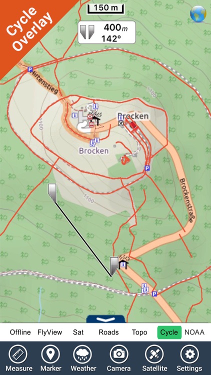 Harz National Park - GPS Map Navigator screenshot-3