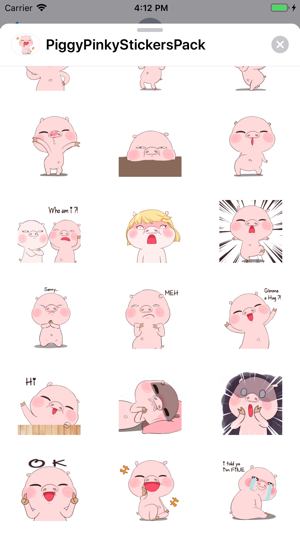 Piggy Pinky Stickers Pack(圖3)-速報App