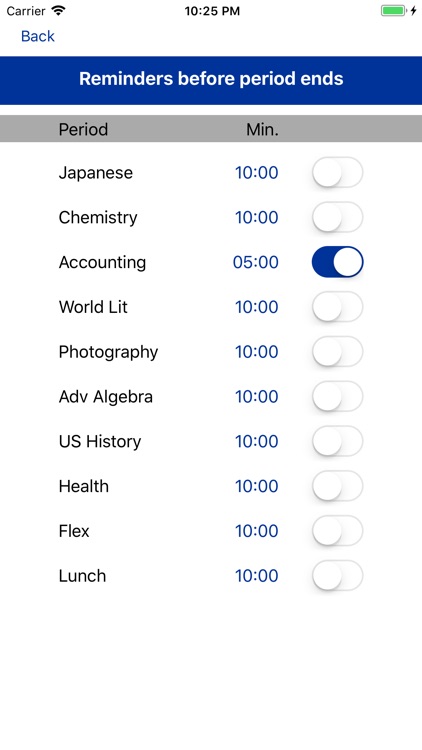 Grant Bell Schedule screenshot-4