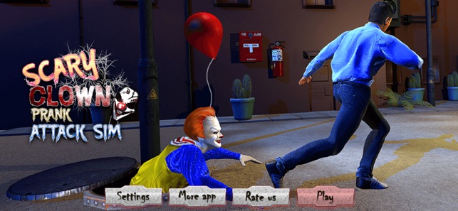 Scary Clown Prank Attack Sim(圖5)-速報App