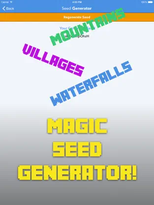 Captura 5 Seeds Pro for Minecraft iphone