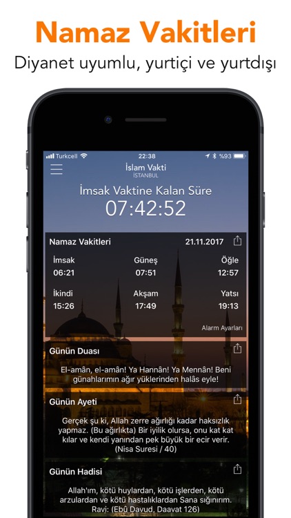İslam Vakti - Namaz Vakitleri