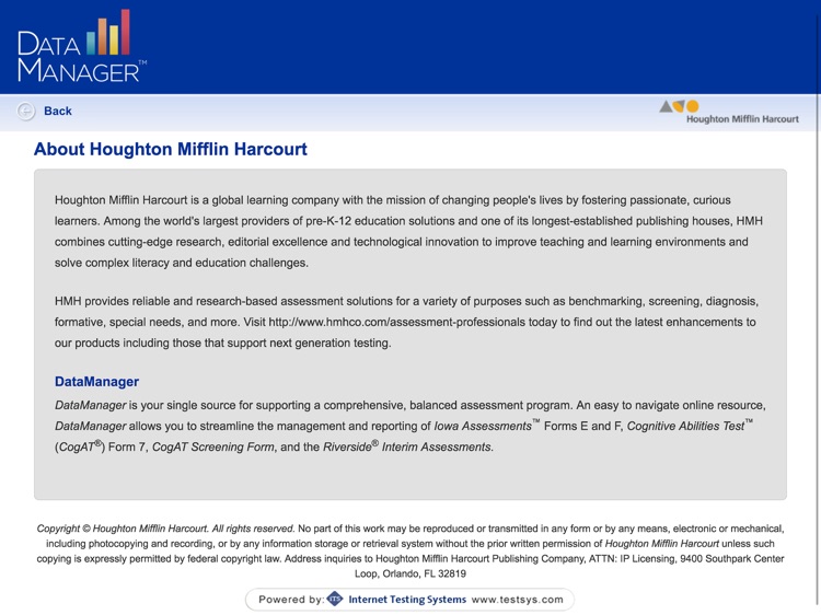 HMH DATAMANAGER