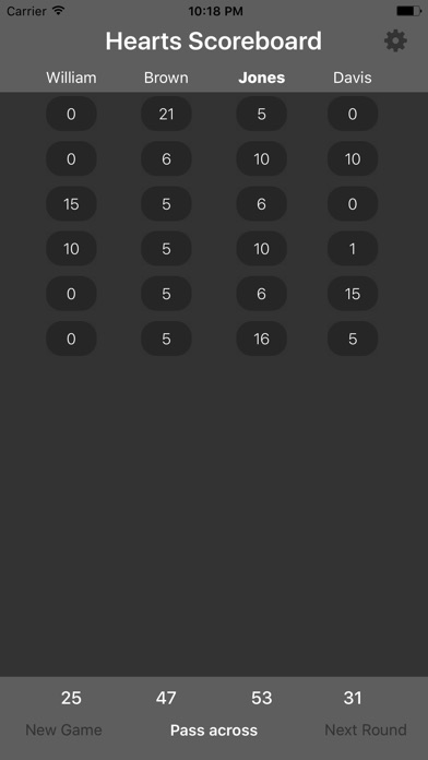 Hearts Scoreboard-Recod Scores screenshot 3