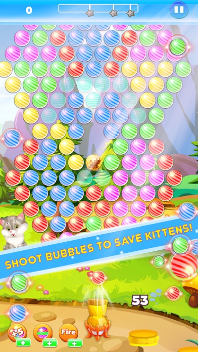 Bubble shooter :kids Game screenshot 2