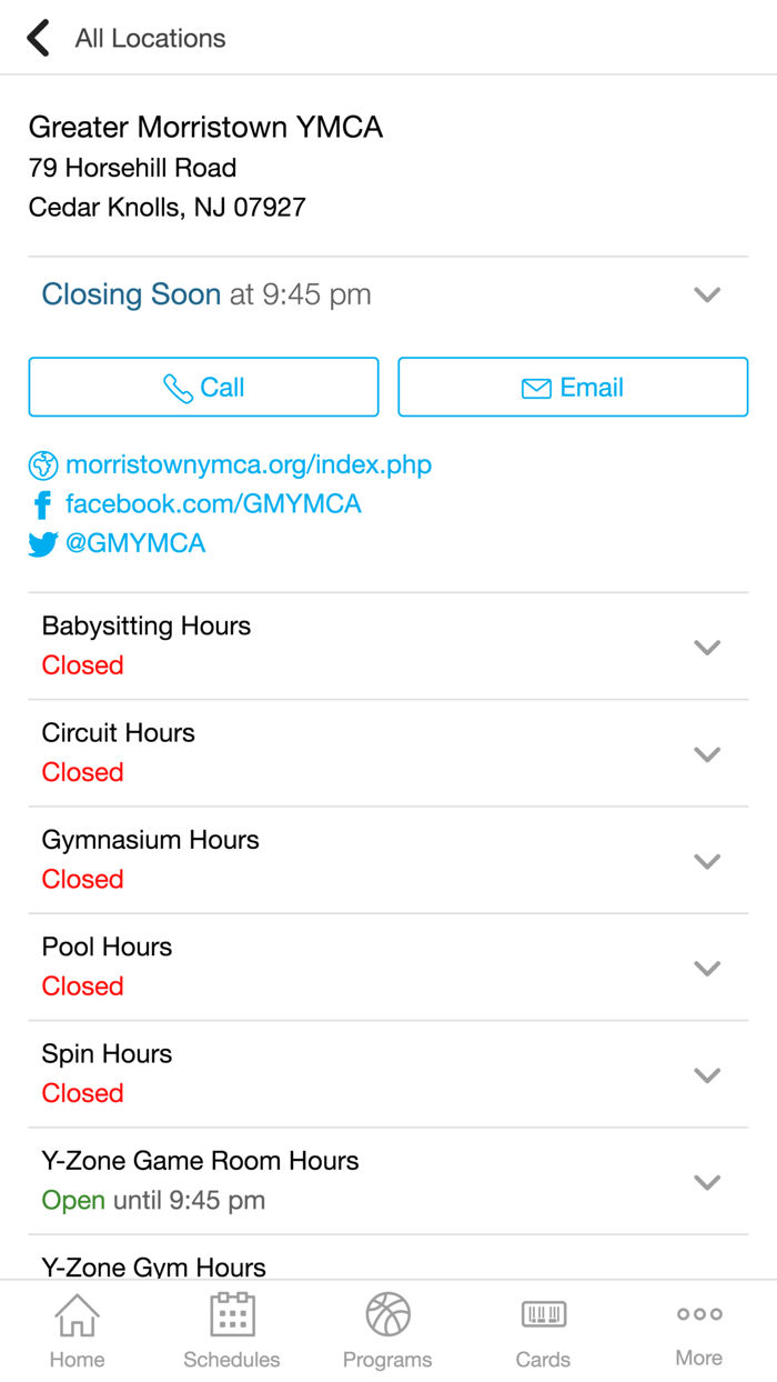 Greater Morristown YMCA