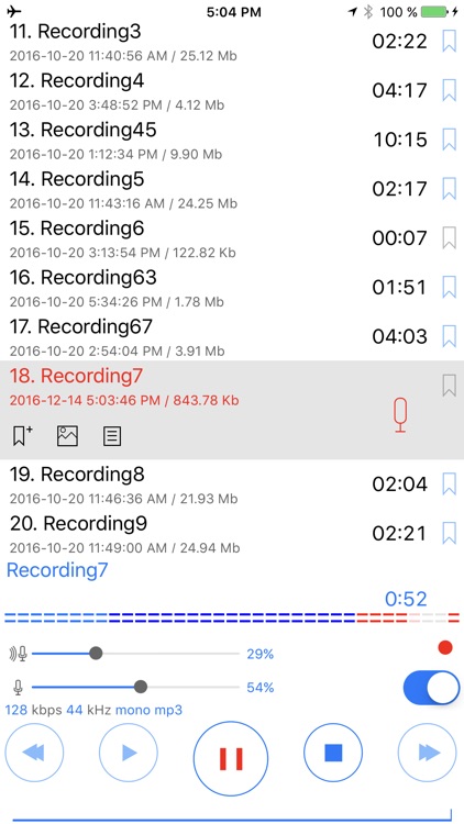 ALON Dictaphone-Voice Recorder screenshot-8
