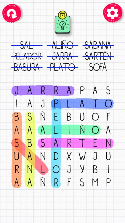Word Search in English!