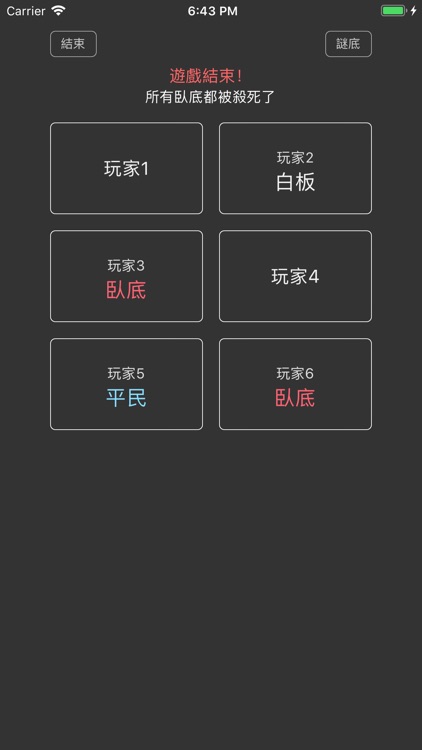 誰是臥底