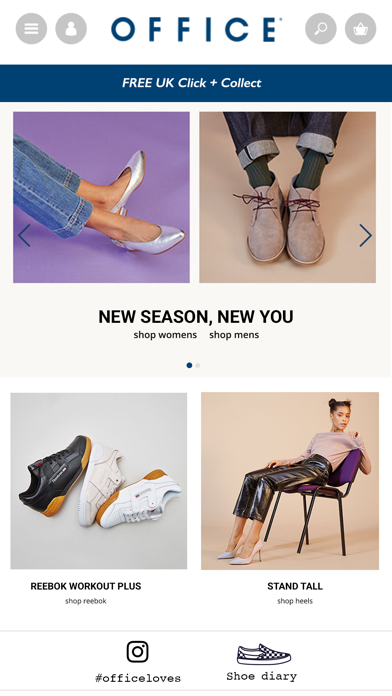 reebok womens office