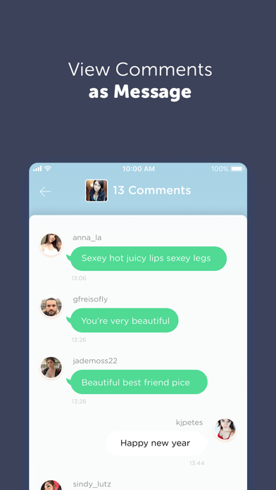 Comments Reports for Instagram screenshot 2