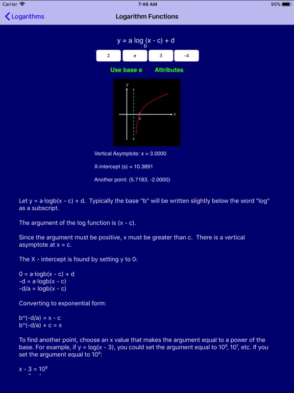 Algebra Pro Screenshots