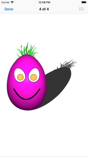 Purple Egg Face Sticker Pack(圖4)-速報App