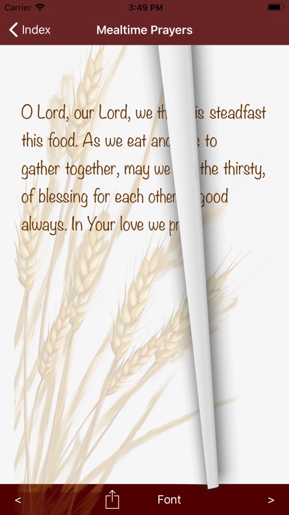 Mealtime Prayers