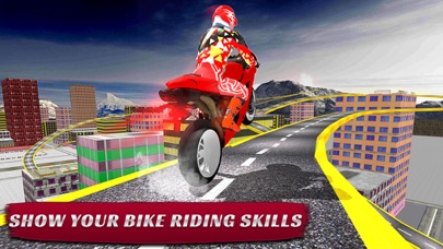 Rooftop Tricky Bike Stunts 3D screenshot 3